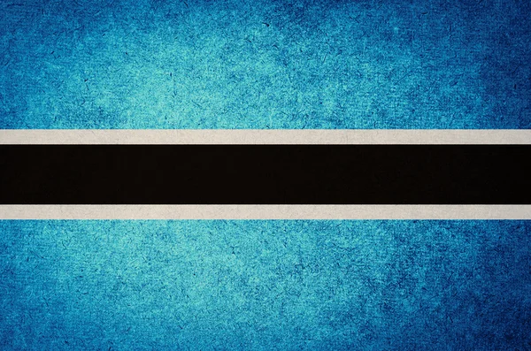 ボツワナの旗 — ストック写真
