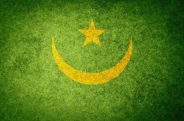 Bandeira de mauritania — Fotografia de Stock