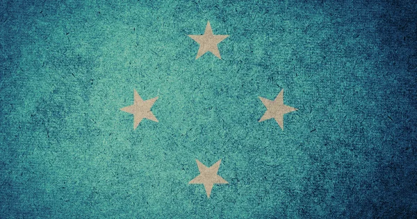 Bandiera della micronesia — Foto Stock