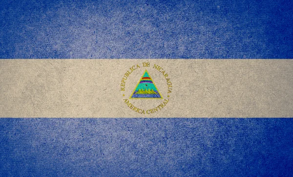 Σημαία της Νικαράγουας — Φωτογραφία Αρχείου