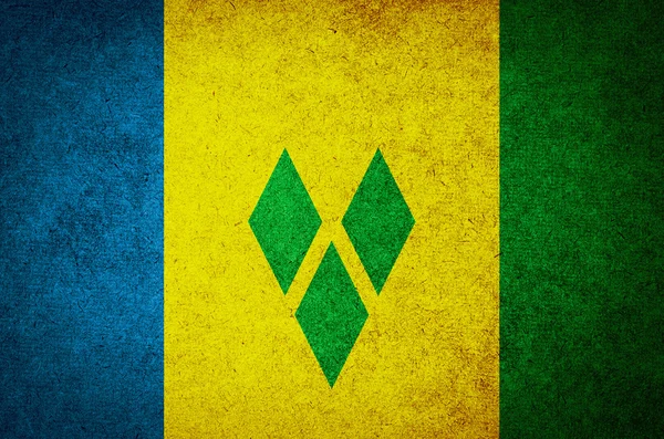 Flag of Saint Vincent and the Grenadines — Stock Photo, Image
