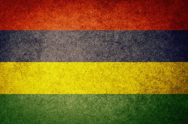 Mauritius 'un Grunge bayrağı