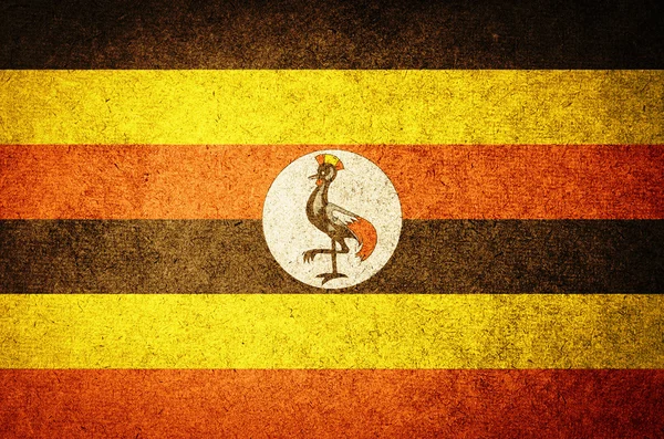 Grunge uganda bayrağı