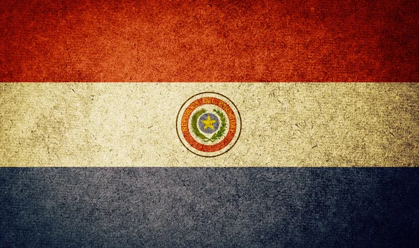 Grunge Flag of Paraguay — Stock Photo, Image