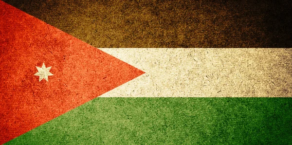 Grunge Flag of Jordan — Stock Photo, Image