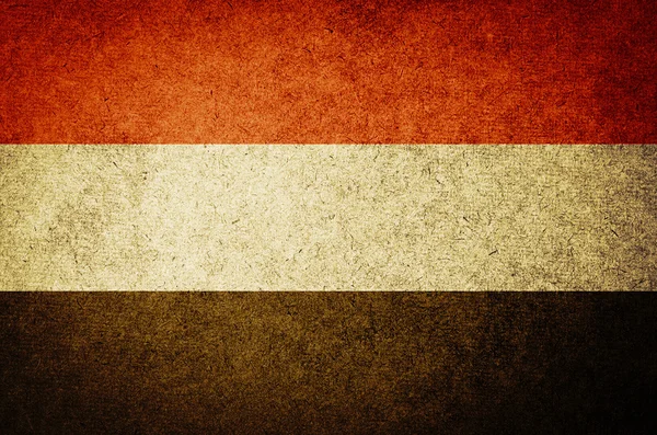Прапор Ємену — стокове фото