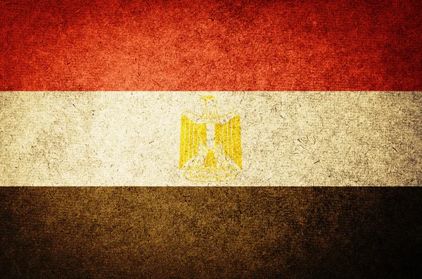 Гранж Прапор Єгипту — стокове фото