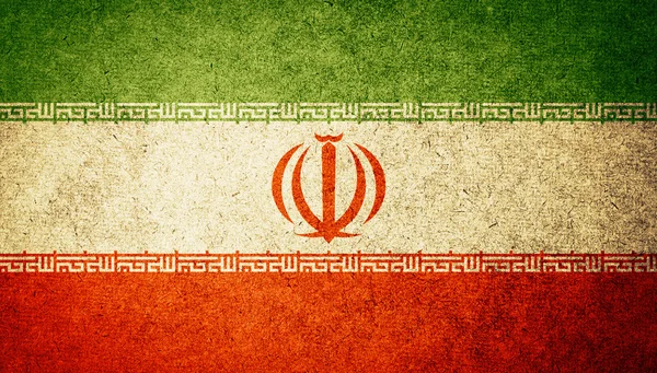 Grunge Flag of Iran — Stock Photo, Image