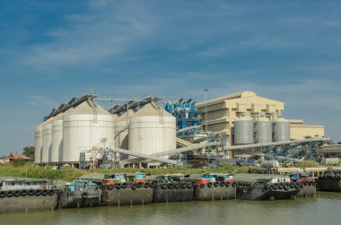 metal Silo tarım tahıl ambarı ve gemi Limanı