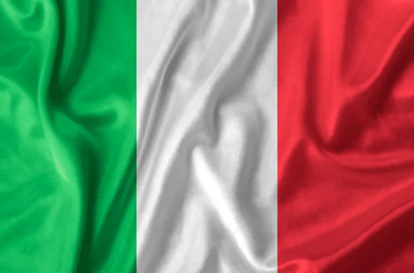 Italien flagg — Stockfoto