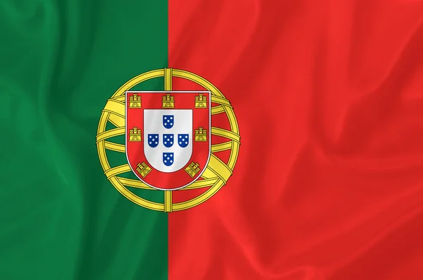 Πορτογαλία σημαία — Φωτογραφία Αρχείου