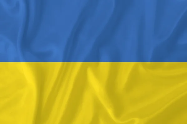 Ukrainische Flagge — Stockfoto