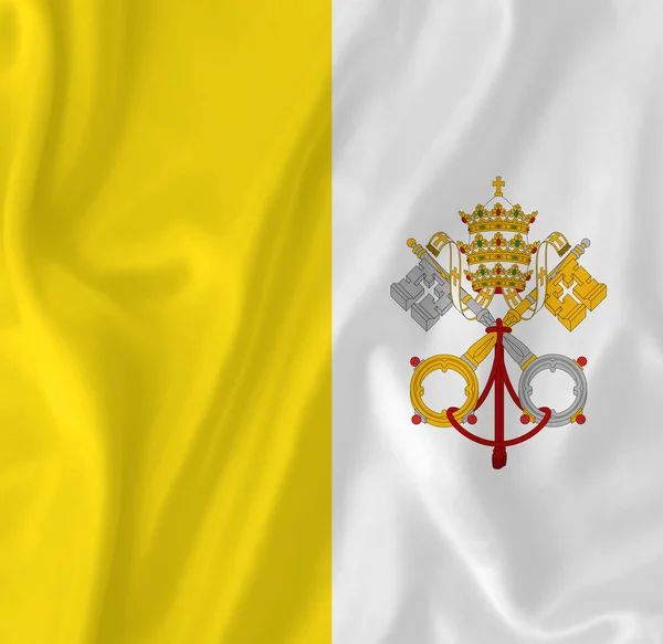 Vatican City flag — Stock Photo, Image