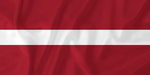 Latvia flag — Stock Photo, Image