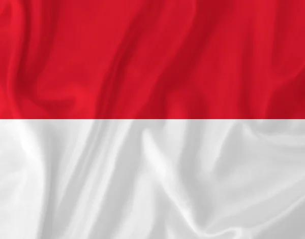 Monaco-Flagge — Stockfoto