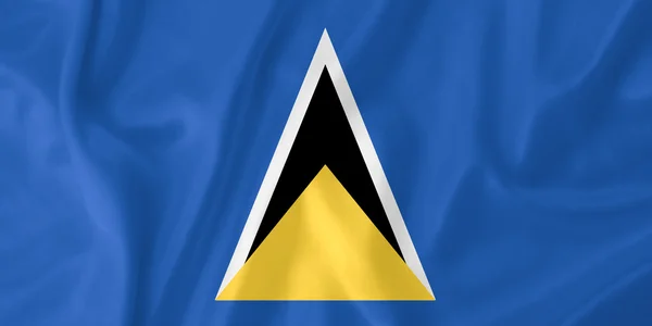 सेंट लूसिया ध्वज — स्टॉक फ़ोटो, इमेज