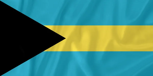 Bahamas-Flagge — Stockfoto