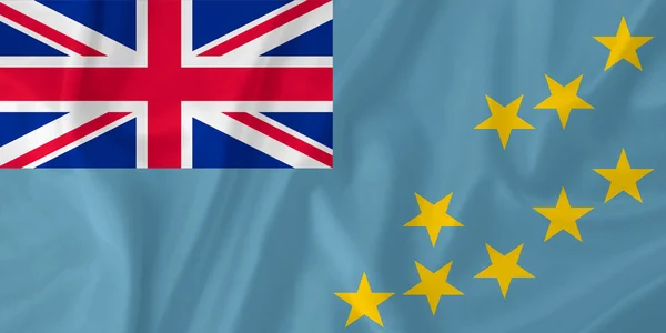 Tuvalu flag — Stock Photo, Image