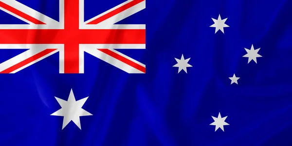 Vlag van australië — Stockfoto