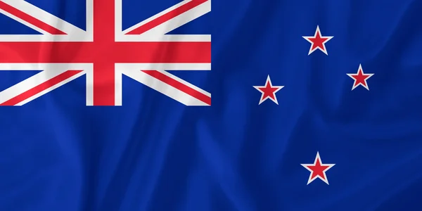 新西兰国旗 — 图库照片
