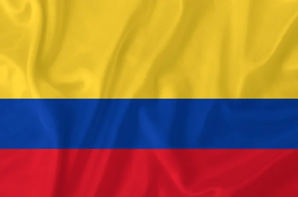 Kolumbia Flaga — Zdjęcie stockowe