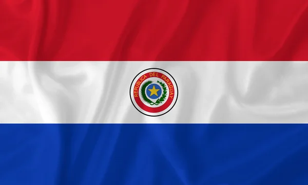 Флаг Парагвая — стоковое фото