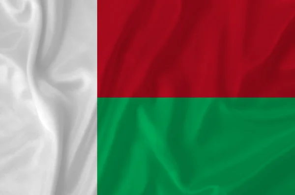 Madagascar flag — Stock Photo, Image