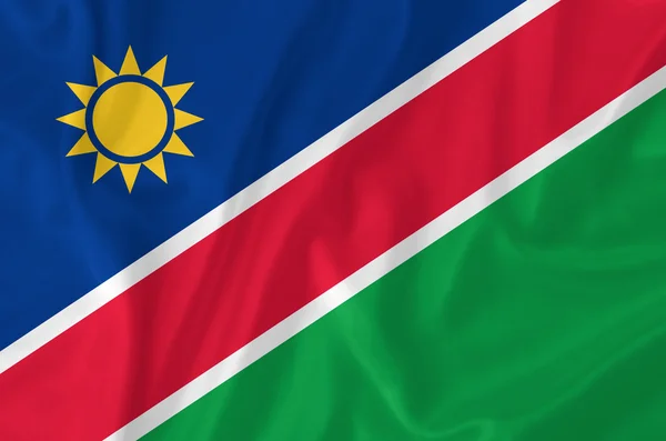 Namibia flag — Stock Photo, Image