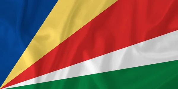 Vlag van de Seychellen — Stockfoto