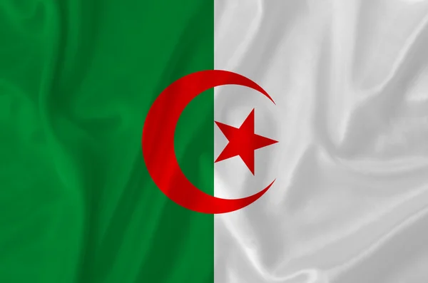 Algerien-Flagge — Stockfoto