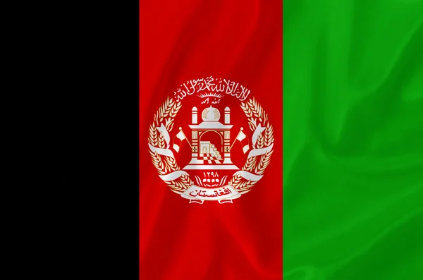 Afghanistan flag — Stock Photo, Image