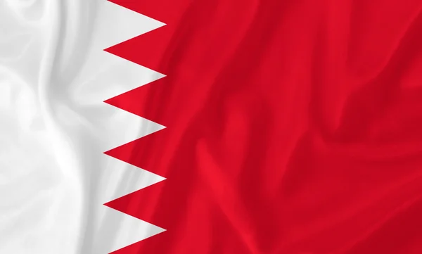 Bahrain flag — Stock Photo, Image