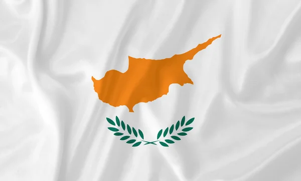 Vlag van Cyprus — Stockfoto