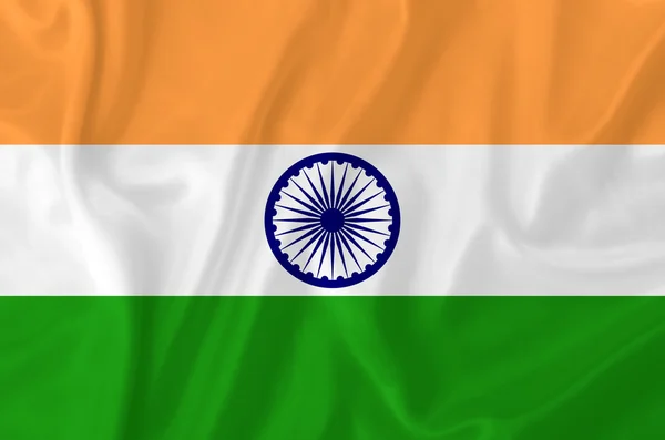 Vlajka Indie — Stock fotografie