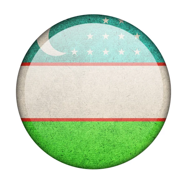 Uzbekistan flag — Stock Photo, Image