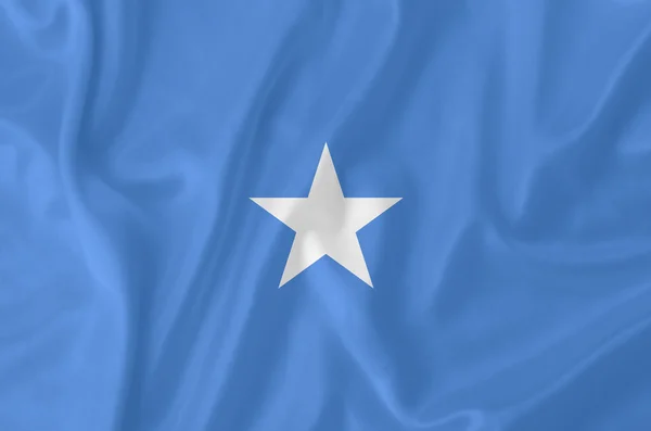 Bandera de Somalia Imágenes de stock libres de derechos