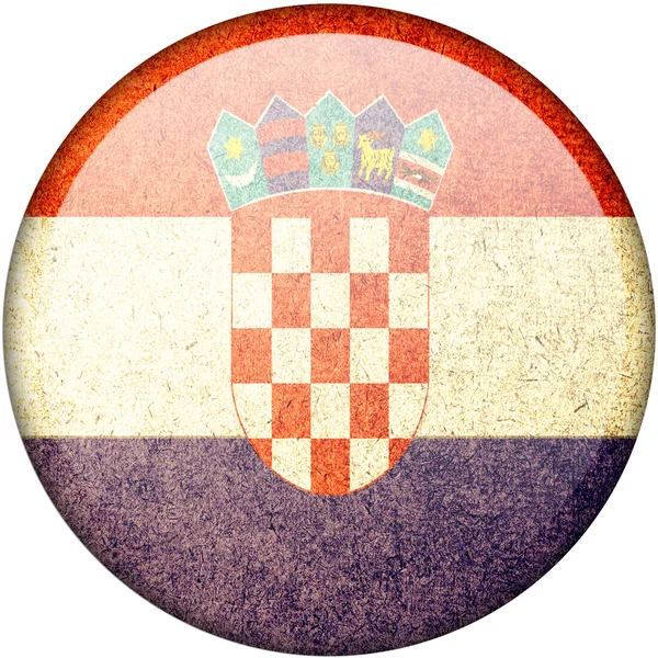 Croatie Drapeau — Photo