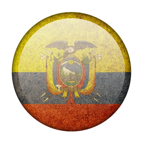 Ecuador flagga — Stockfoto