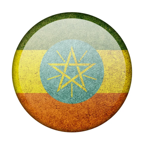 Ethiopiaflag — ストック写真