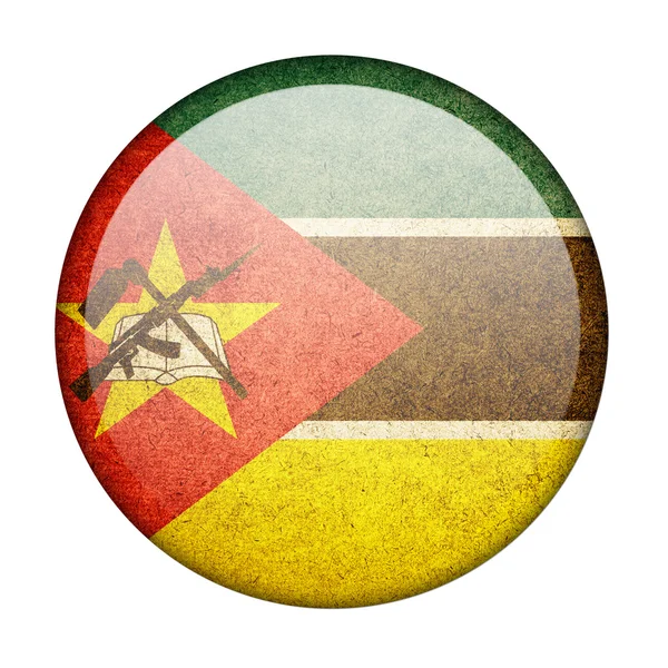 Flaga Mozambiku — Zdjęcie stockowe
