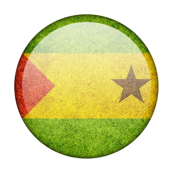 Bandera de Santo Tomé y Príncipe — Foto de Stock