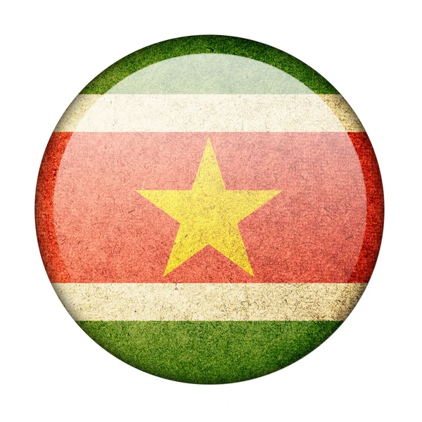 Flaga Surinamu — Zdjęcie stockowe
