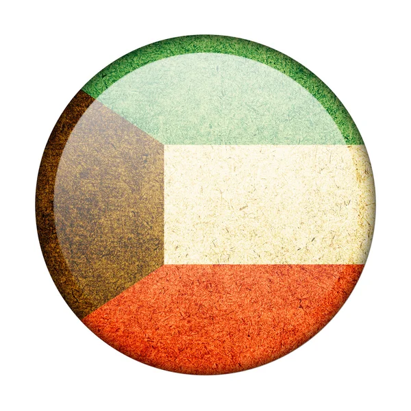 Kuwait flagga — Stockfoto