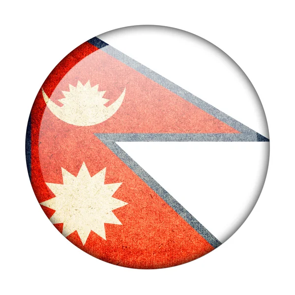 Bandeira do Nepal — Fotografia de Stock