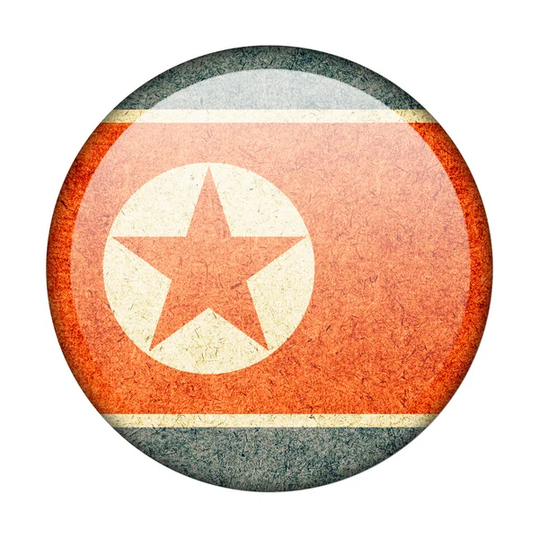 Nordkoreanische Flagge — Stockfoto