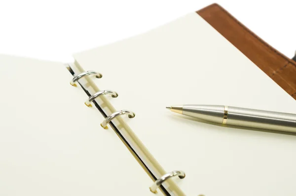 Pen and Note book — Stock Photo, Image