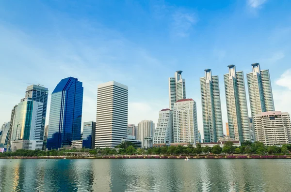 Edificios de área comercial — Foto de Stock