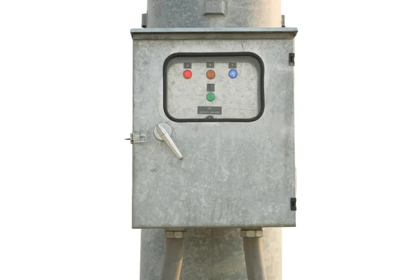 Elektrisk strömbrytare panel — Stockfoto
