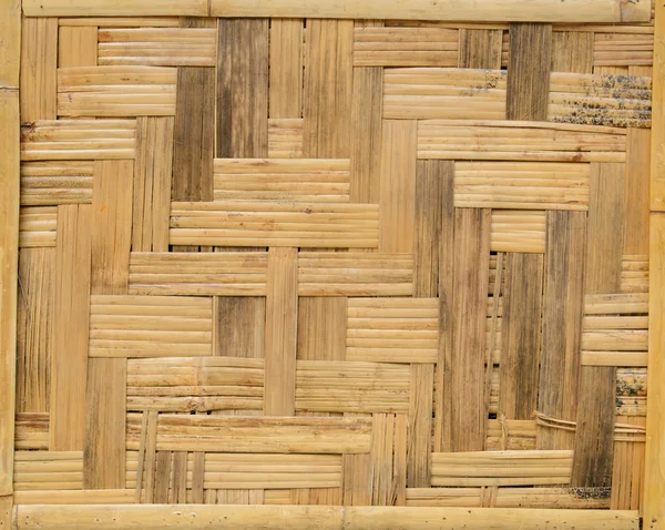 Bamboo wall, — Stock Photo, Image