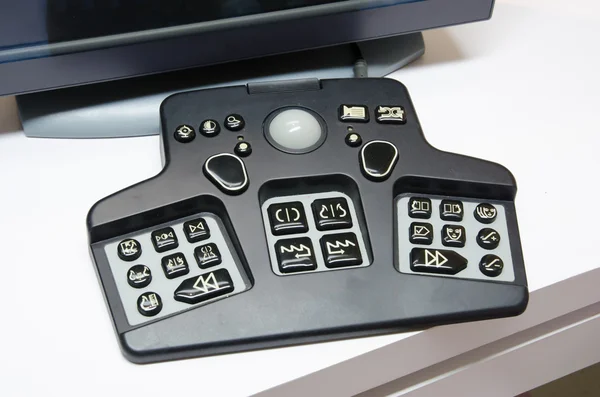 X-ray keyboard control panel — Stock Photo, Image